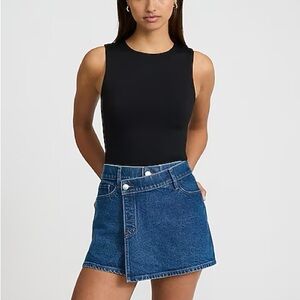 EXPRESS Black Body Contour High Neck Bodysuit